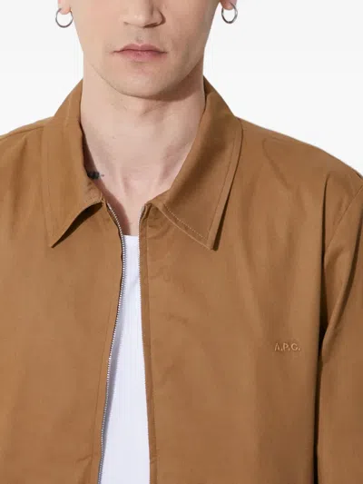 Apc Zip-up Elasticated-cuff Jacket In Multi