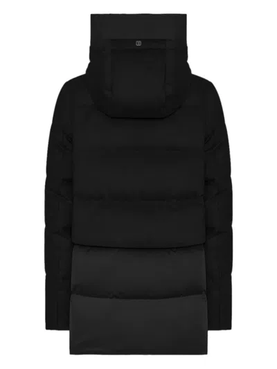 Duno Short Parka Clothing In Black
