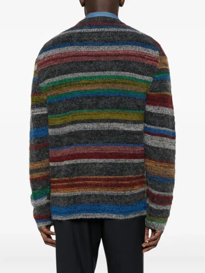 Paul Smith Striped Sweater In Multi