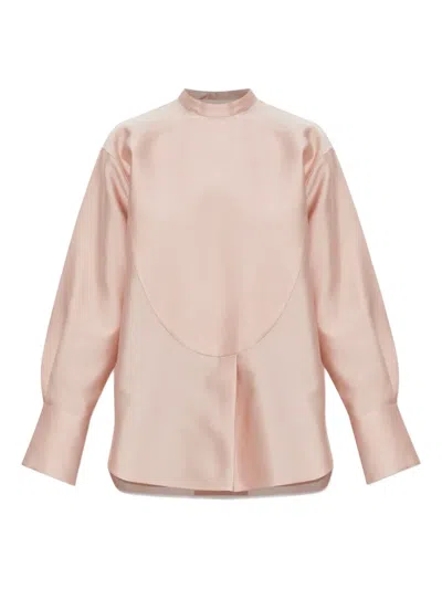 Jil Sander Long Sleeve Shirt In Pink