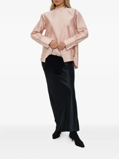 Jil Sander Long Sleeve Shirt In Pink