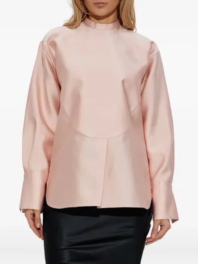 Jil Sander Long Sleeve Shirt In Pink