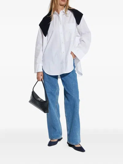 By Malene Birger Chicago High-rise Organic Cotton Denim Jeans In Multi