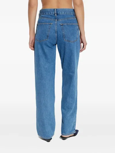 By Malene Birger Chicago High-rise Organic Cotton Denim Jeans In Multi