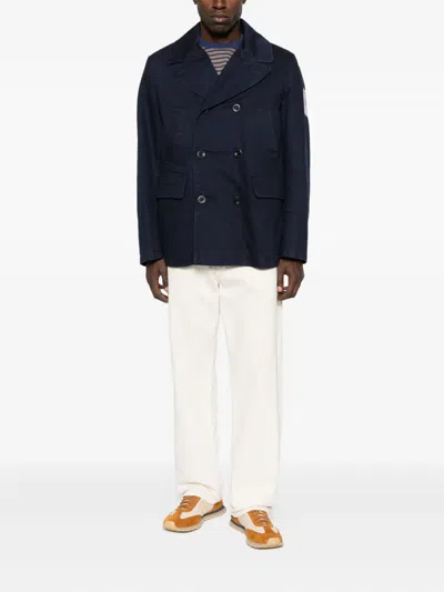 C.p. Company C.p.company Denim Blazer With Double-breasted Design In Blue