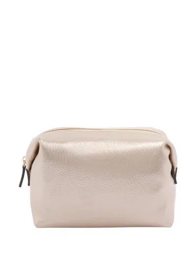 Liu •jo Travel Essentials Compact Metallic Accessories In Neutral