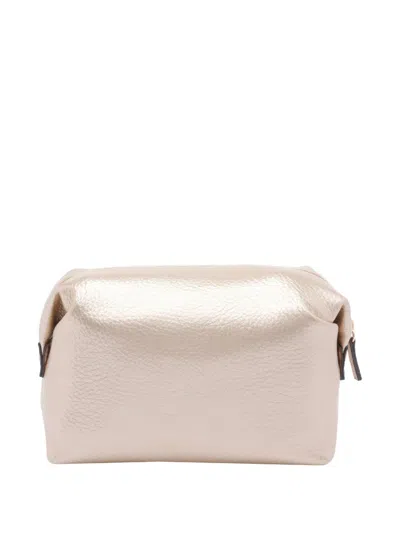 Liu •jo Travel Essentials Compact Metallic Accessories In Neutral