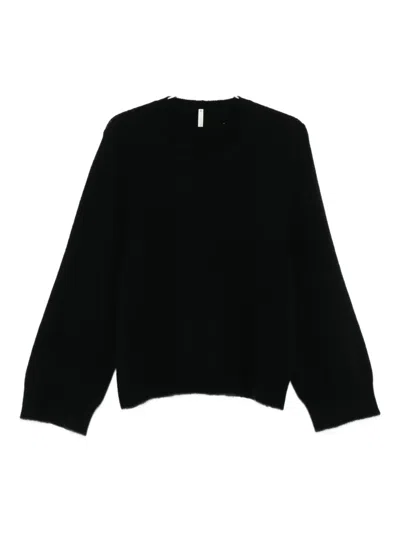 Boboutic Balloon-sleeve Cashmere Jumper In Black