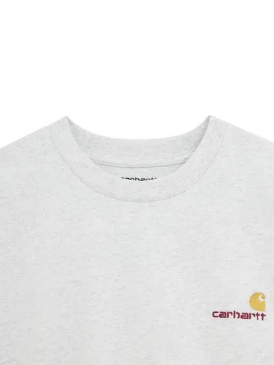 Carhartt The American Script White T-shirt In White
