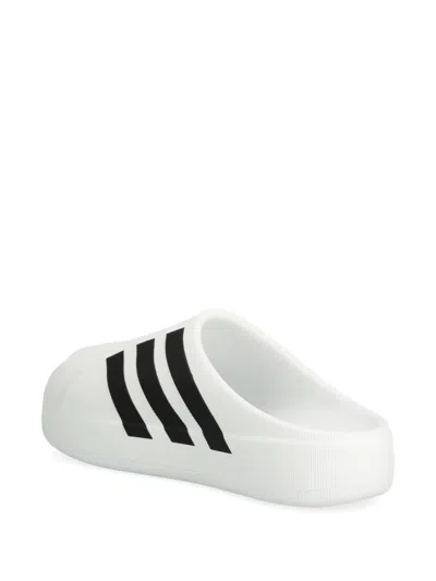 Adidas Originals Adifom Superstar Mules In White