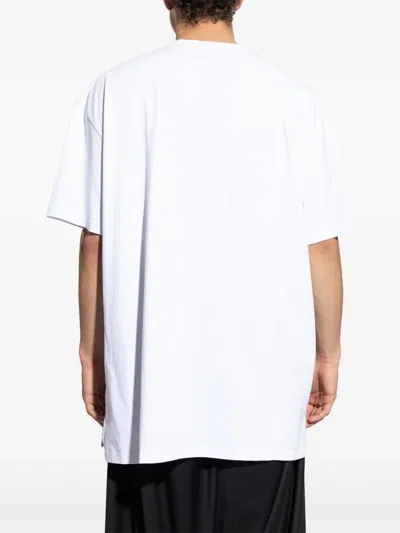 Vivienne Westwood White Paris Orb Classic T-shirt In White