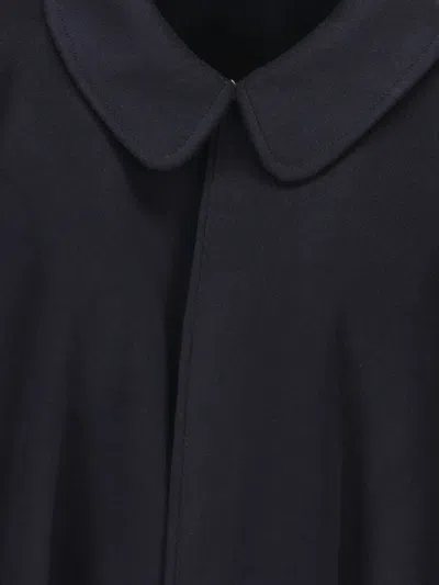 Il Tabarro Wool Cape In Blue