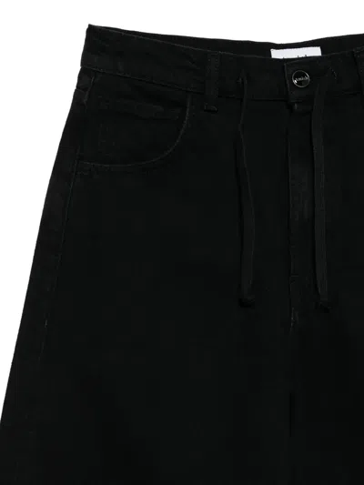 Amish Jeans Woman W Danielle Denim Black In Black