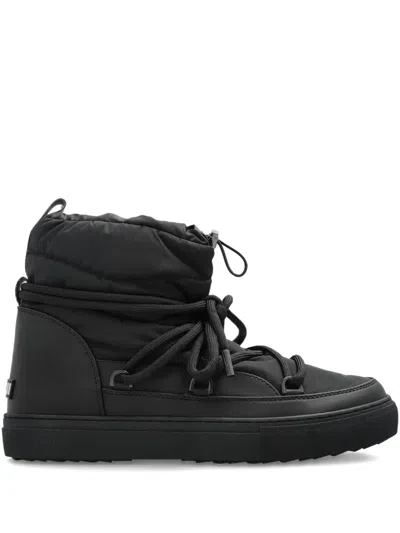 Inuikii Drawstring Lace-up Boots In Black