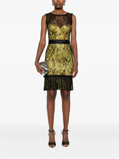 Gemy Maalouf Floral-lace Minidress In Multi