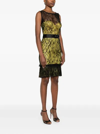 Gemy Maalouf Floral-lace Minidress In Multi