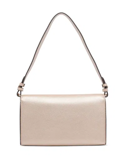 Liu •jo Small Rectangular Crossbody Bag With Adjustable Strap In Gold