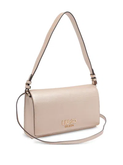 Liu •jo Small Rectangular Crossbody Bag With Adjustable Strap In Gold