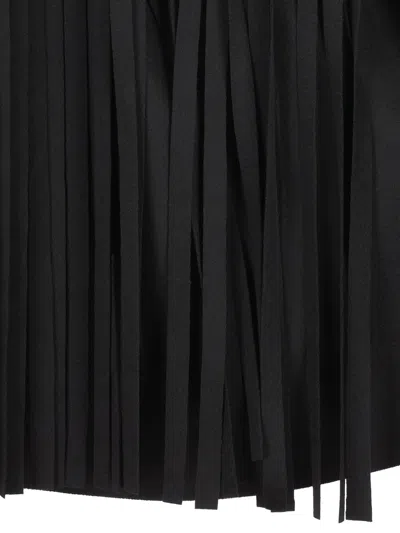 Il Tabarro Wool Cape In Black