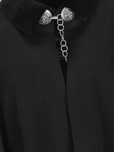 Il Tabarro Wool Cape In Black