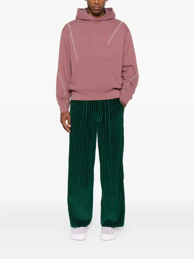 Bless Wide-leg Trousers In Green