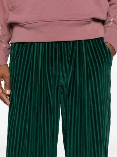 Bless Wide-leg Trousers In Green