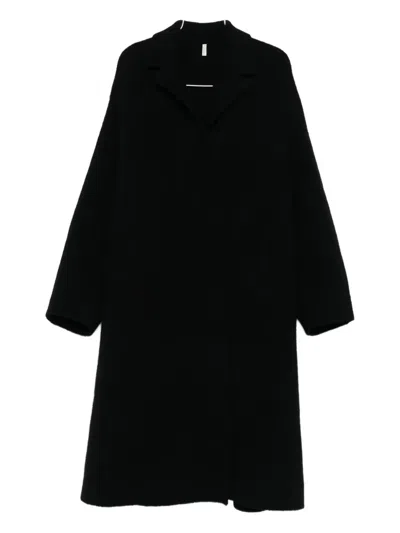 Boboutic Wool Coat In Black