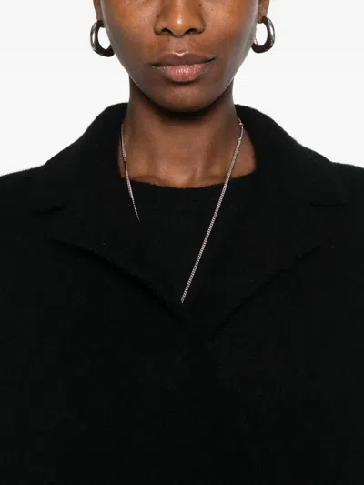 Boboutic Wool Coat In Black