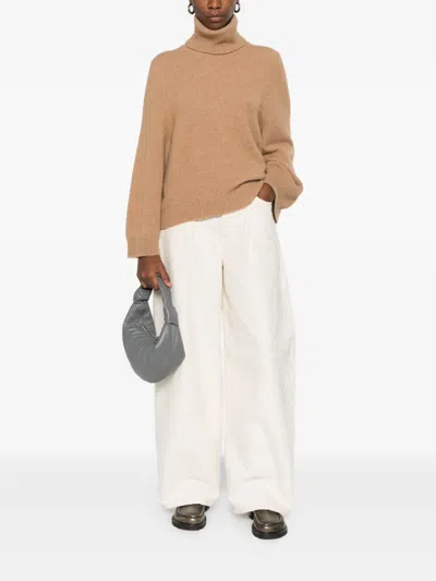 Boboutic Turtleneck Sweater In Brown