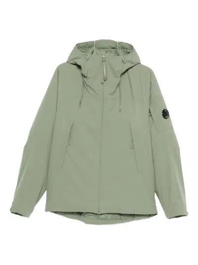 C.p. Company Outerwear Medium Jacket In Pro-tek Clothing In Green