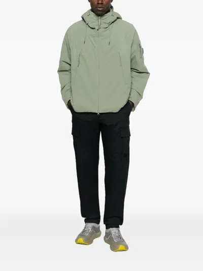 C.p. Company Outerwear Medium Jacket In Pro-tek Clothing In Green