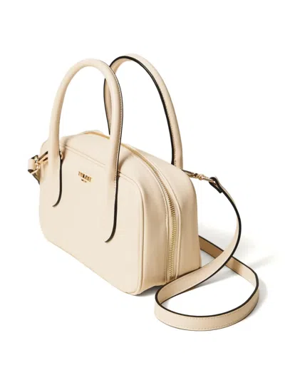 Twinset Top-handle Zip-fastening Bag In Neutral