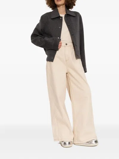 Inuikii Mountain Quilted Metallic Snow Boots In Silver