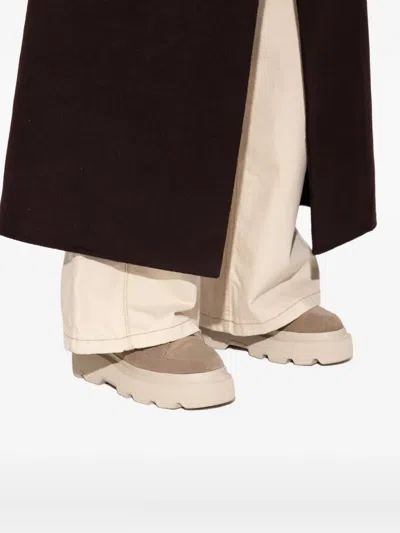 Inuikii Matilda Lace-up Platform Boots In Neutral