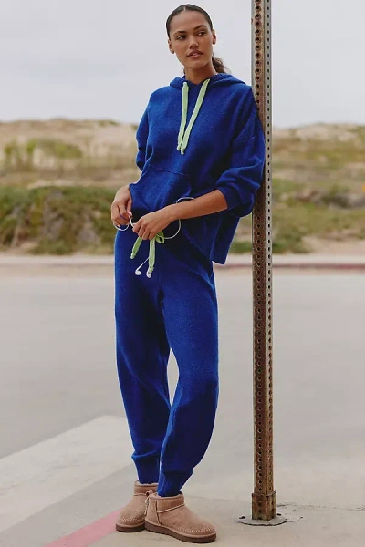 Daily Practice By Anthropologie Daily Practice Huddle Up Pop Cord Pants In Blue