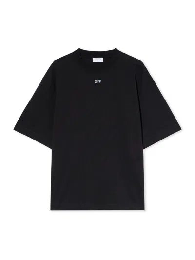 Off-white Arrow Motif T-shirt In Black