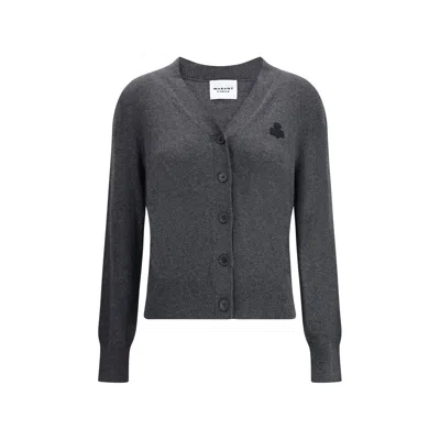 Isabel Marant Étoile Isabel Marant Etoile Karina Cotton Blend Cardigan In Gray