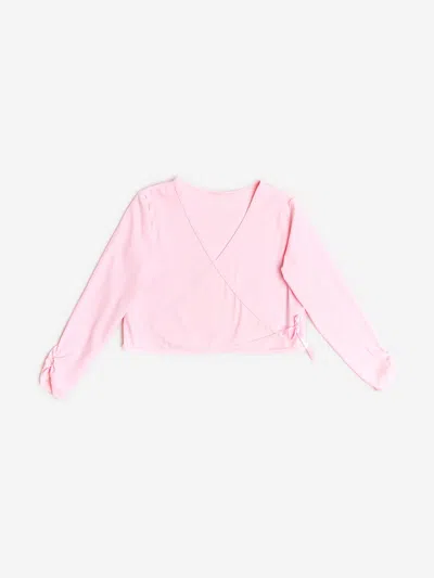 Danskin Rhythm Wrap Top In Pink