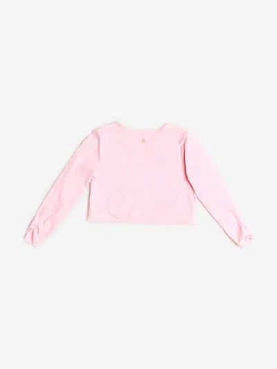 Danskin Rhythm Wrap Top In Pink
