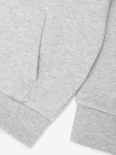 Versace Kids Medusa Logo Hoodie In Gray