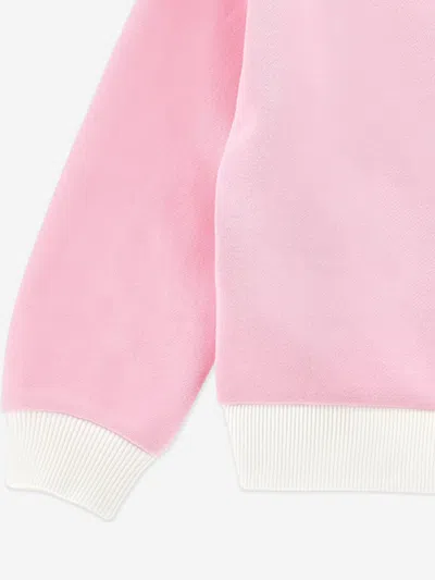 Monnalisa Stitch &amp; Angel Sweatshirt In White