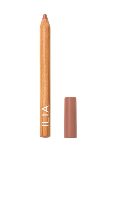 Ilia Lip Sketch Hydrating Crayon In Transparent