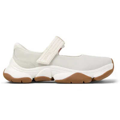 Camper Karst 2 Touch-strap Slip-on Sneakers In White