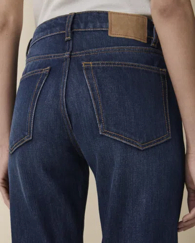 Jeanerica Sisli Mid-rise Bootcut Jeans In Blue