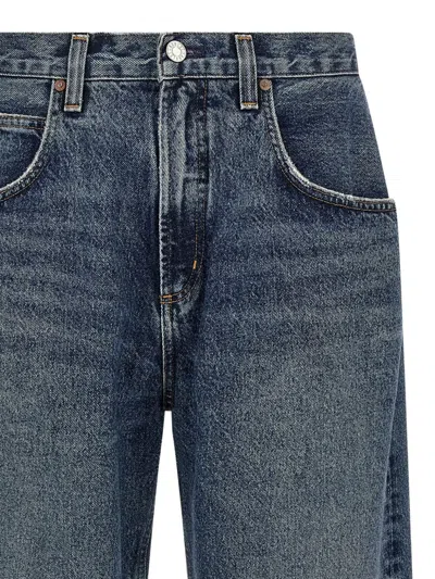 Agolde Sky Blue 90 Jeans In Blue