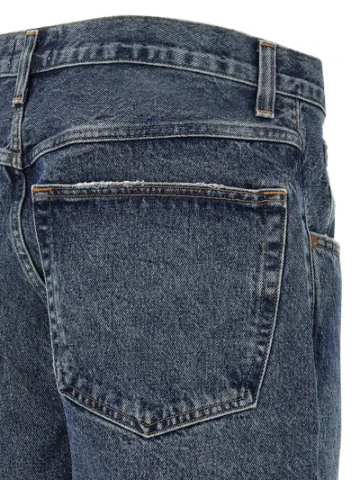 Agolde Sky Blue 90 Jeans In Blue
