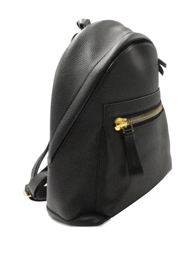 Pre-owned Tom Ford Buckley Backpack In Black