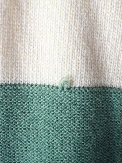 Pre-owned Off-white 拼色羊毛毛衣 In Neutral