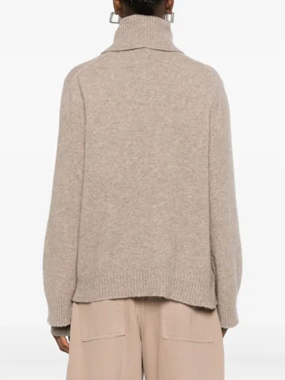 Boboutic Turtleneck Cashmere-blend Sweater In Neutral