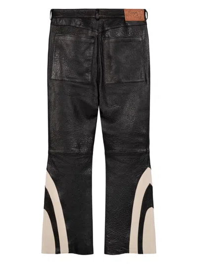 Rough Racer Trousers In Black